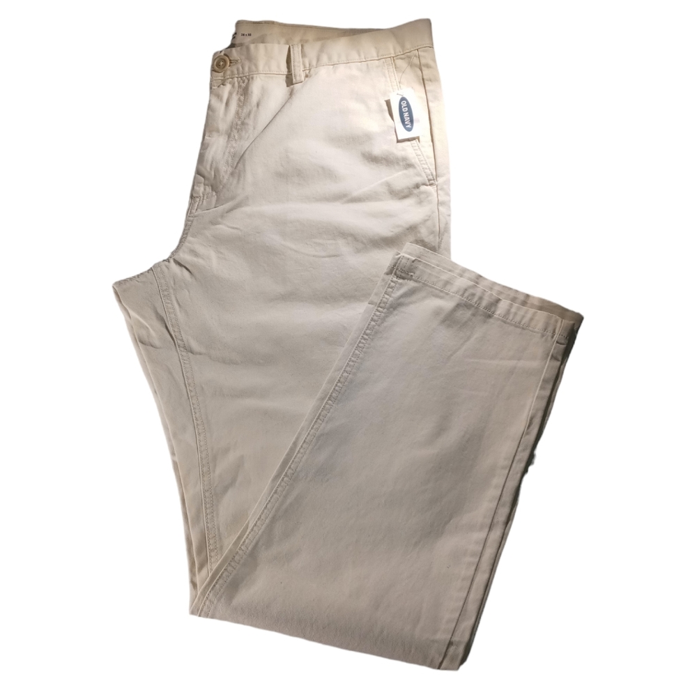 NWT Old Navy Men's Chino Pants, Size 38x32, Tan